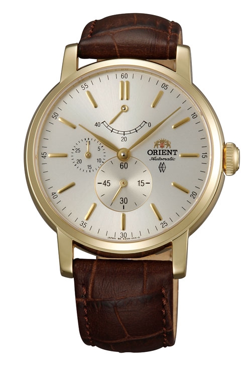 Orient FEZ09002S0 นาฬิกาผู้ชาย Orient รุ่น FEZ09002S0, Vintage Automatic Power Reserve Men's Watch