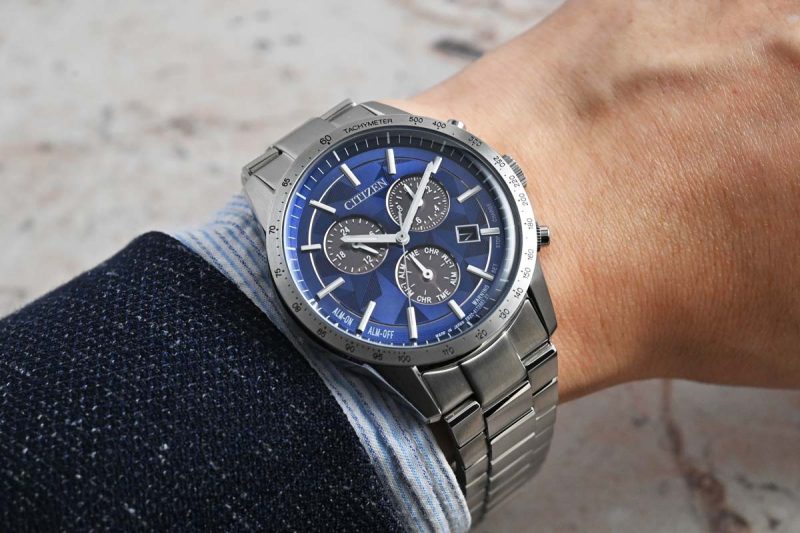 Citizen BL5590-55L นาฬิกาผู้ชาย Eco-Drive Made In Japan Men's Watch