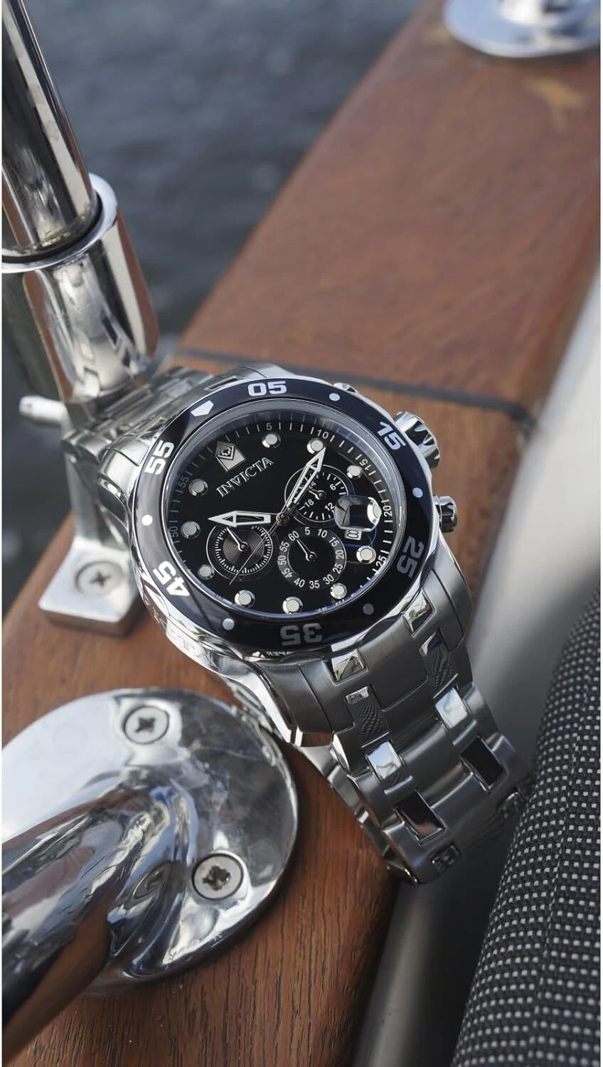 Invicta 0069 นาฬิกาผู้ชาย Pro Diver Chronograph 200M Men's Watch