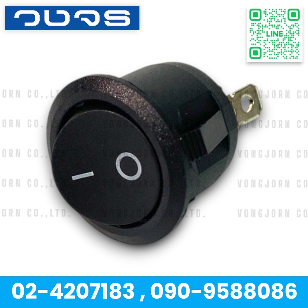 Switch KCD1-105 6A250V 2ขา ON-OFF