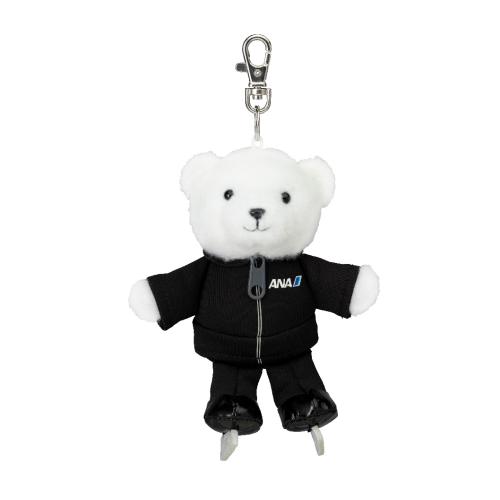 [PRE-ORDER] พวงกุญแจ ตุ๊กตาหมี หมียูซุ ฮานิว ยูซุรุ 2 ตัว ANA Hanyu Yuzuru Official Project 5th Set 2 pcs YUZU Flight Bear Keychain (Heaven and Earth) 羽生結弦 @YUZU フライトベアキーホルダー（天と地と）
