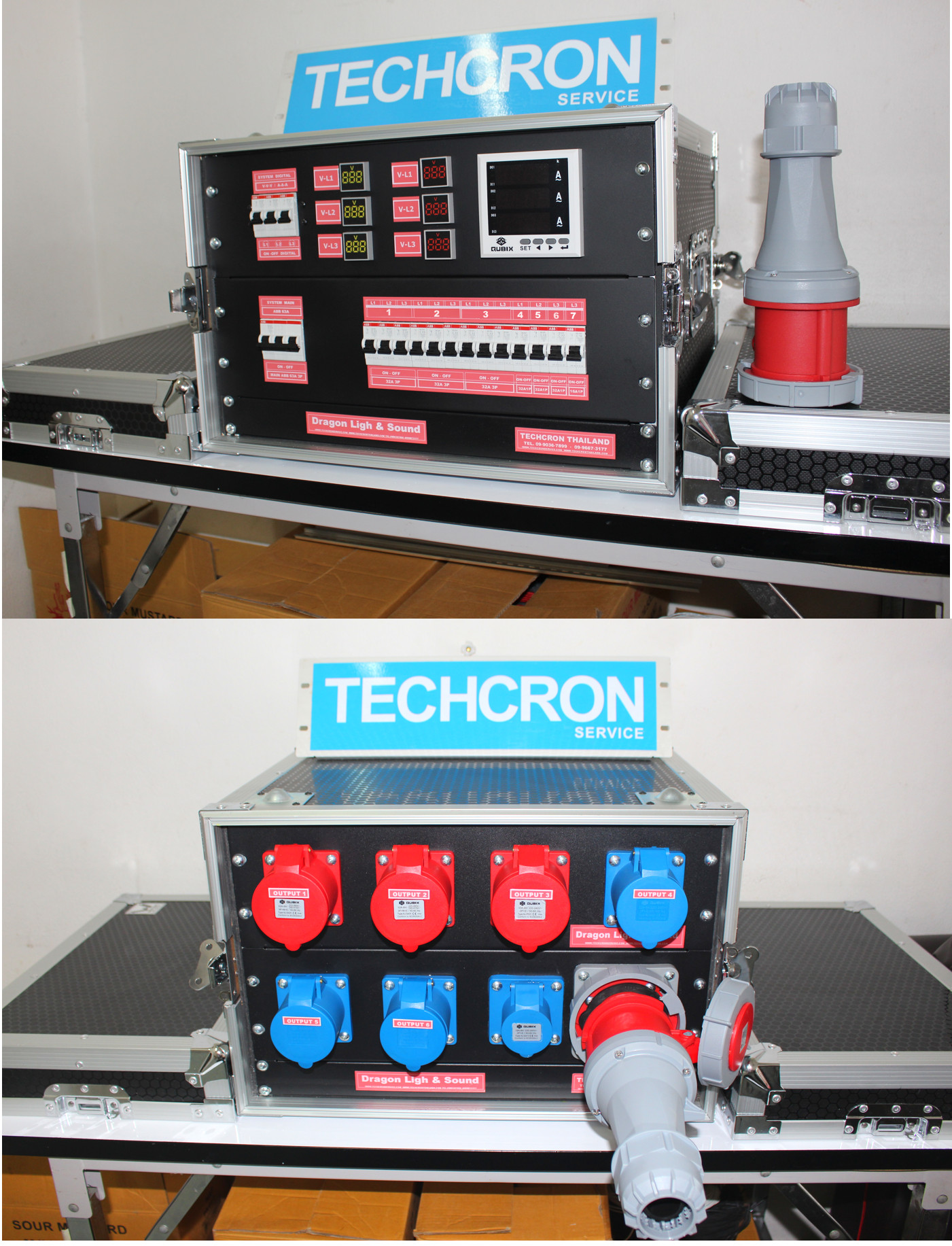 TECHCRON 63A6U (ตู้โหลด)