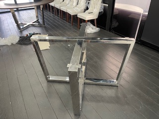 TRP Round Table 圆桌会议 餐桌 中式餐桌 配有旋转镜组 โต๊ะกลมขาสเตนเลสพร้อมชุดกระจกจานหมุนเและเก้าอี 8 ตัว โต๊ะทานหารทานข้าว ขนาด 180 ซม. Trp.Tablechairthai / ทีอาร์พี.โต๊ะเก้าอี้ไทย