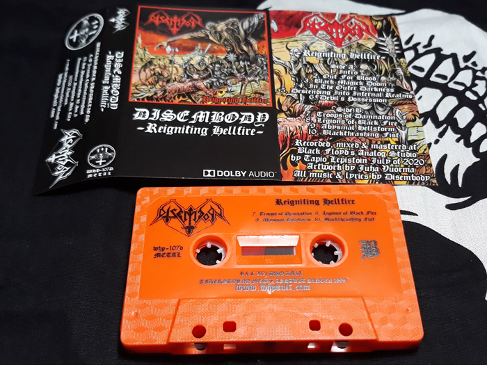 DISEMBODY'Reigniting Hellfire' Tape