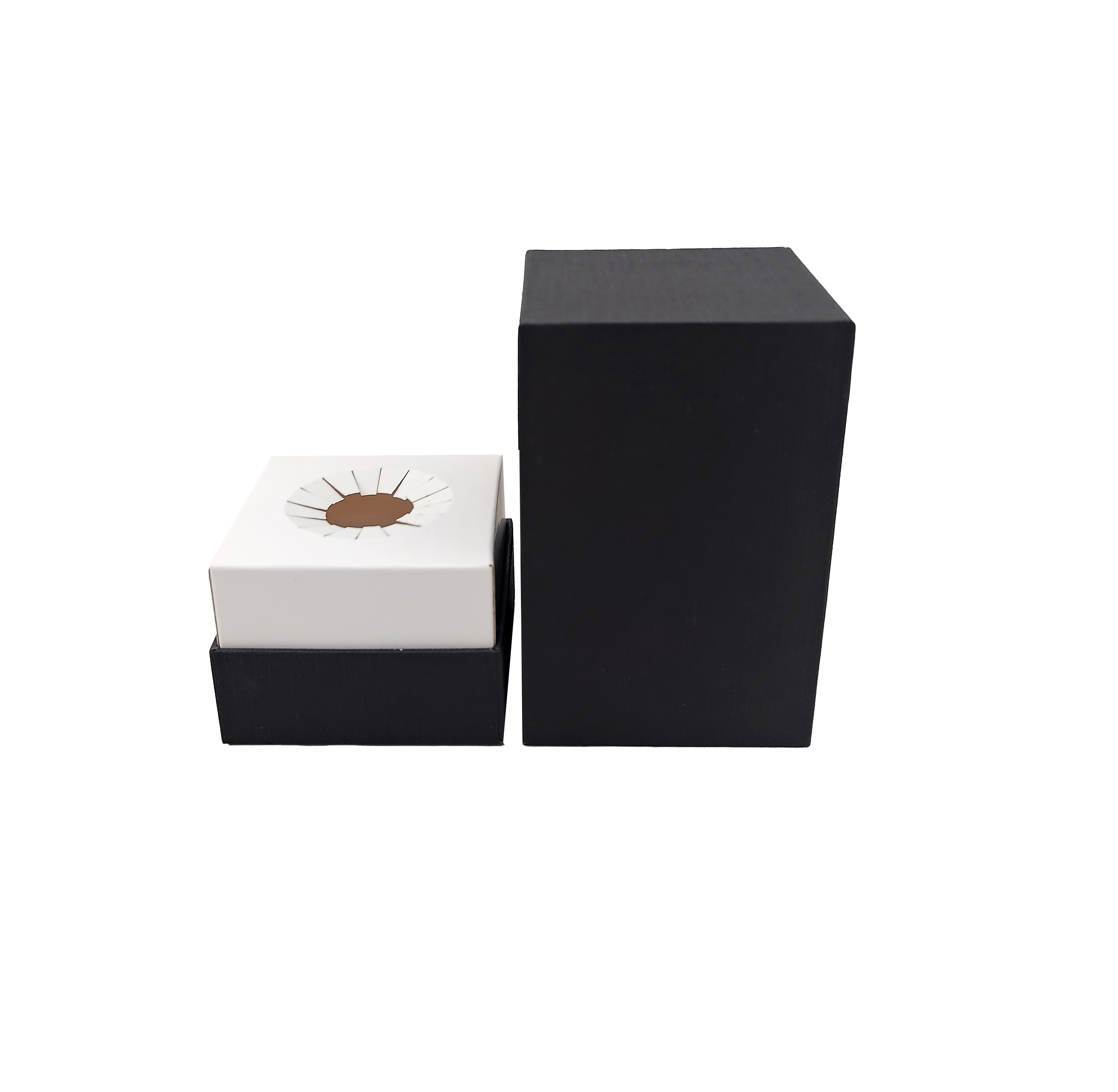 RL930 กล่องจั่วปัง ทรงฝาครอบกล่องฐาน ขนาด 6.5 x 6.5 x 12.5 ซม.