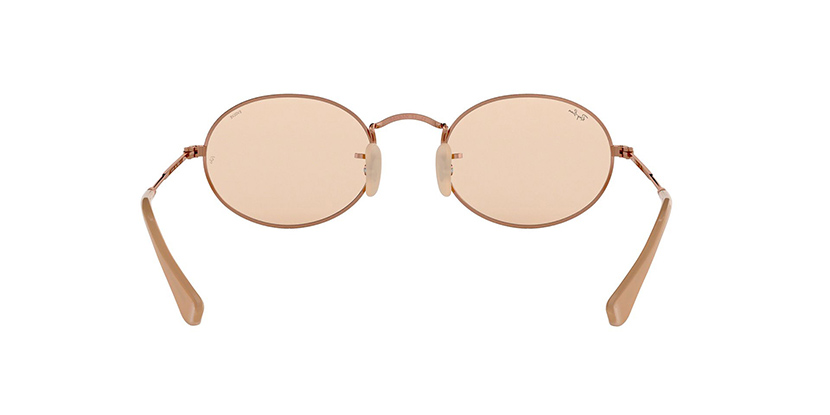 RayBan RB3547N 9131/0Z OVAL FLAT LENSES