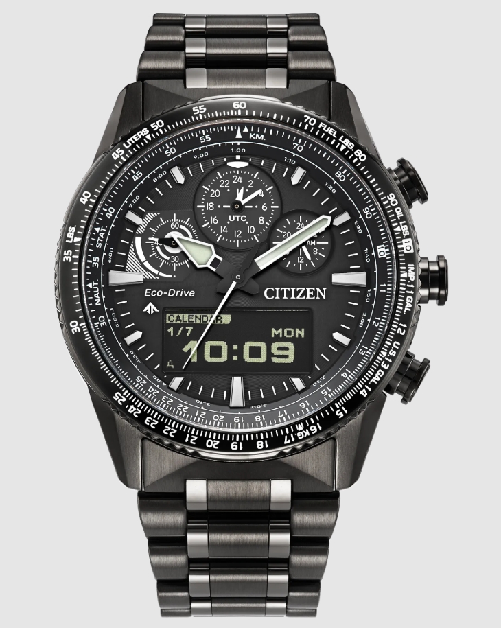 Citizen JV2005-58E นาฬิกาผู้ชาย Promaster Skyhawk Eco-Drive Men's Watch