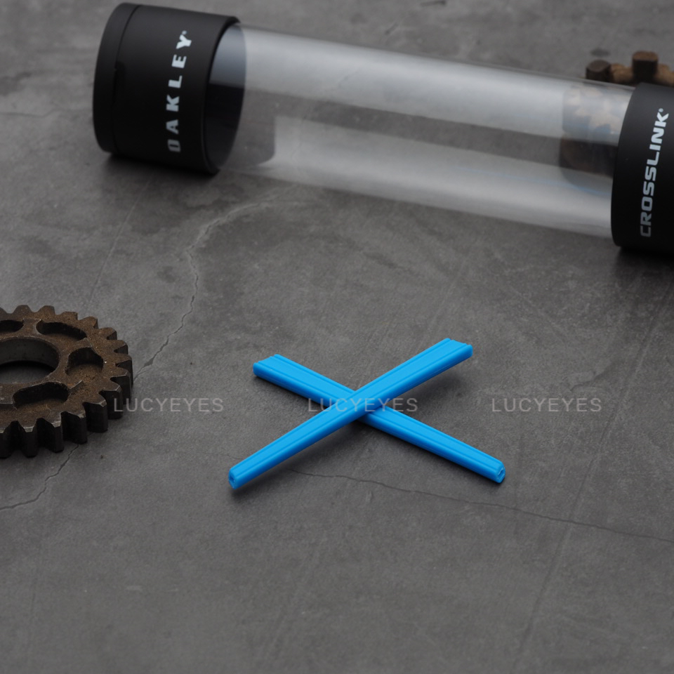 ยางขาแว่น OAKLEY OX8041 CROSSLINK PITCH สีฟ้า
