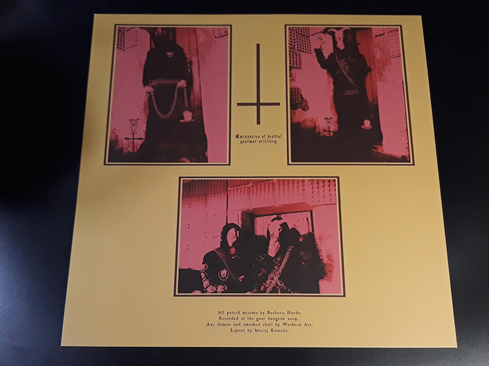 BARBARIC HORDE'Axe of Superior Savagery' LP