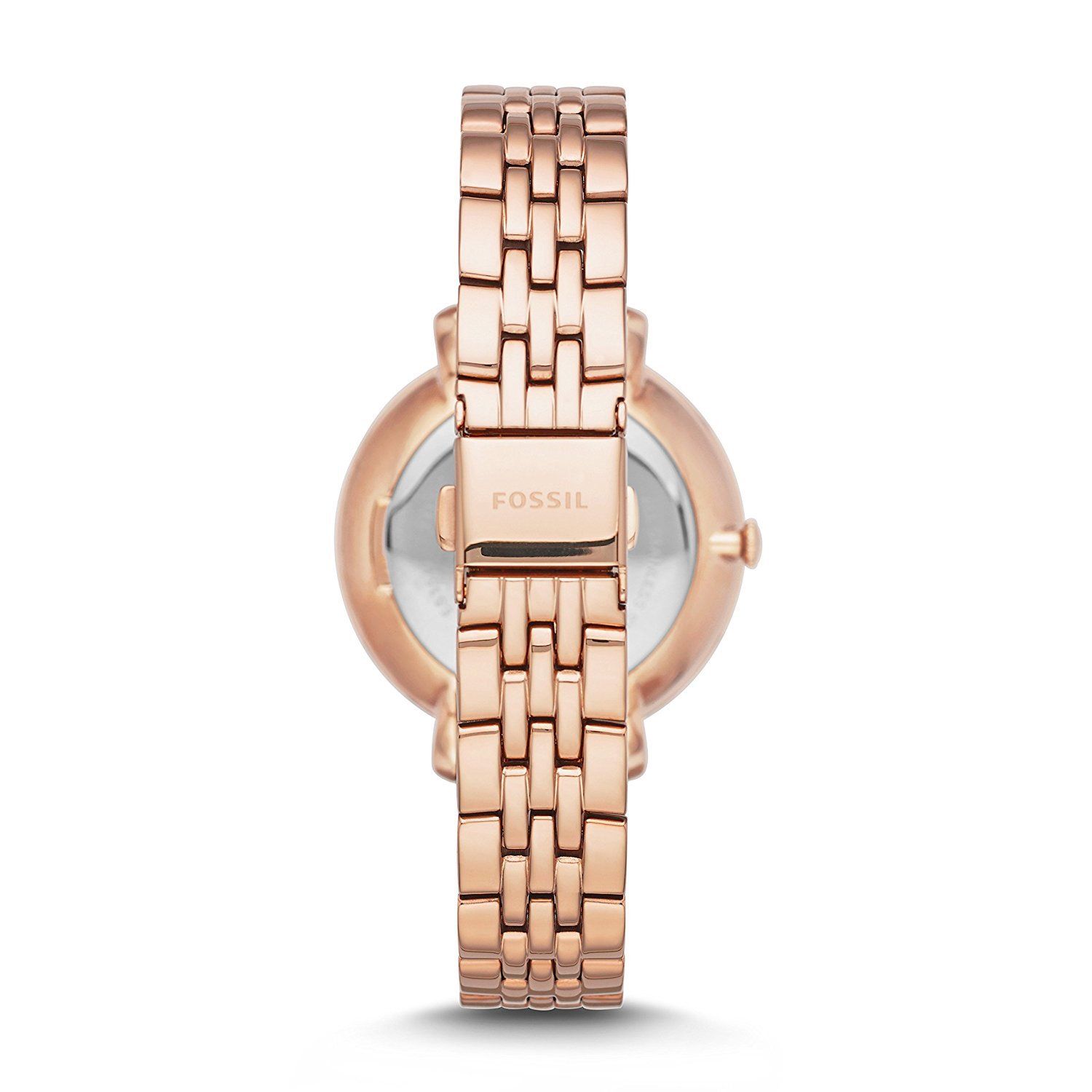 Fossil ES3546 นาฬิกาผู้หญิง Fossil รุ่น ES3546, Jacqueline Rose Gold Crystals Women's Watch