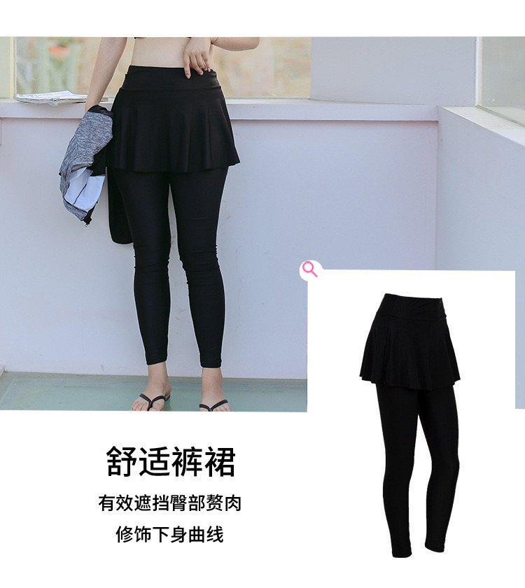 ชุดว่ายน้ำแบบสปอร์ต ไซส์ใหญ่ 6xl พร้อมส่ง:ชุดว่ายน้ำคนอ้วนสีดำเทาแขนยาว ขายาวซิปหน้า set 3 ชิ้นมี บรา กางเกงขายาวติดกระโปรงระบายและเสื้อคลุม แบบสวยน่ารักมากๆจ้า : ขนาด- บรารอบอก 42 - 50 นิ้ว - เอว 34 - 44 นิ้ว - สะโพก 38 - 50 นิ้ว - เสื้อคลุมกว้าง 40 - 50