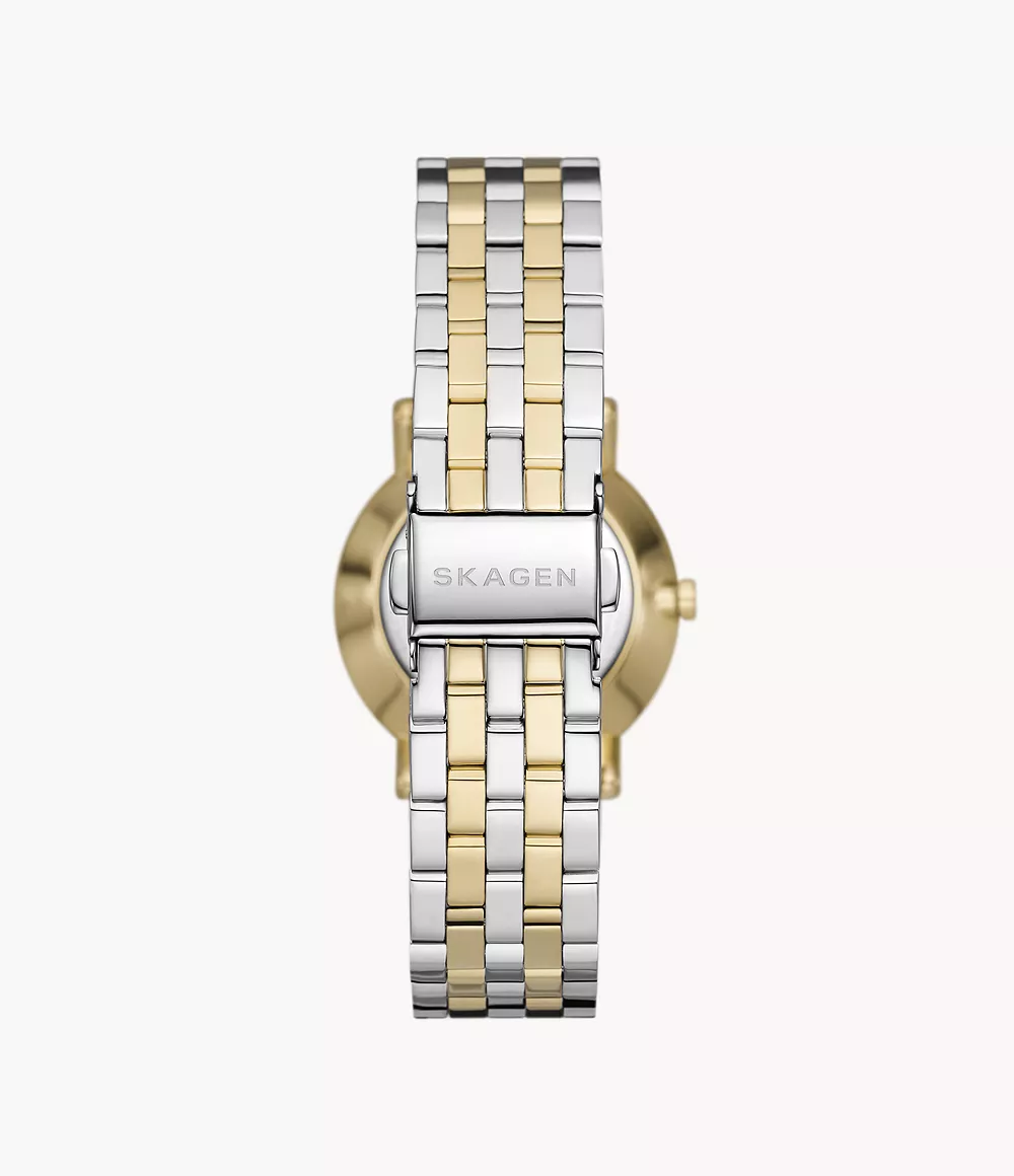 Skagen SKW3122 นาฬิกาผู้หญิง Kuppel Lille Two-Hand Sub-Second Two-Tone Stainless Steel Women's Watch