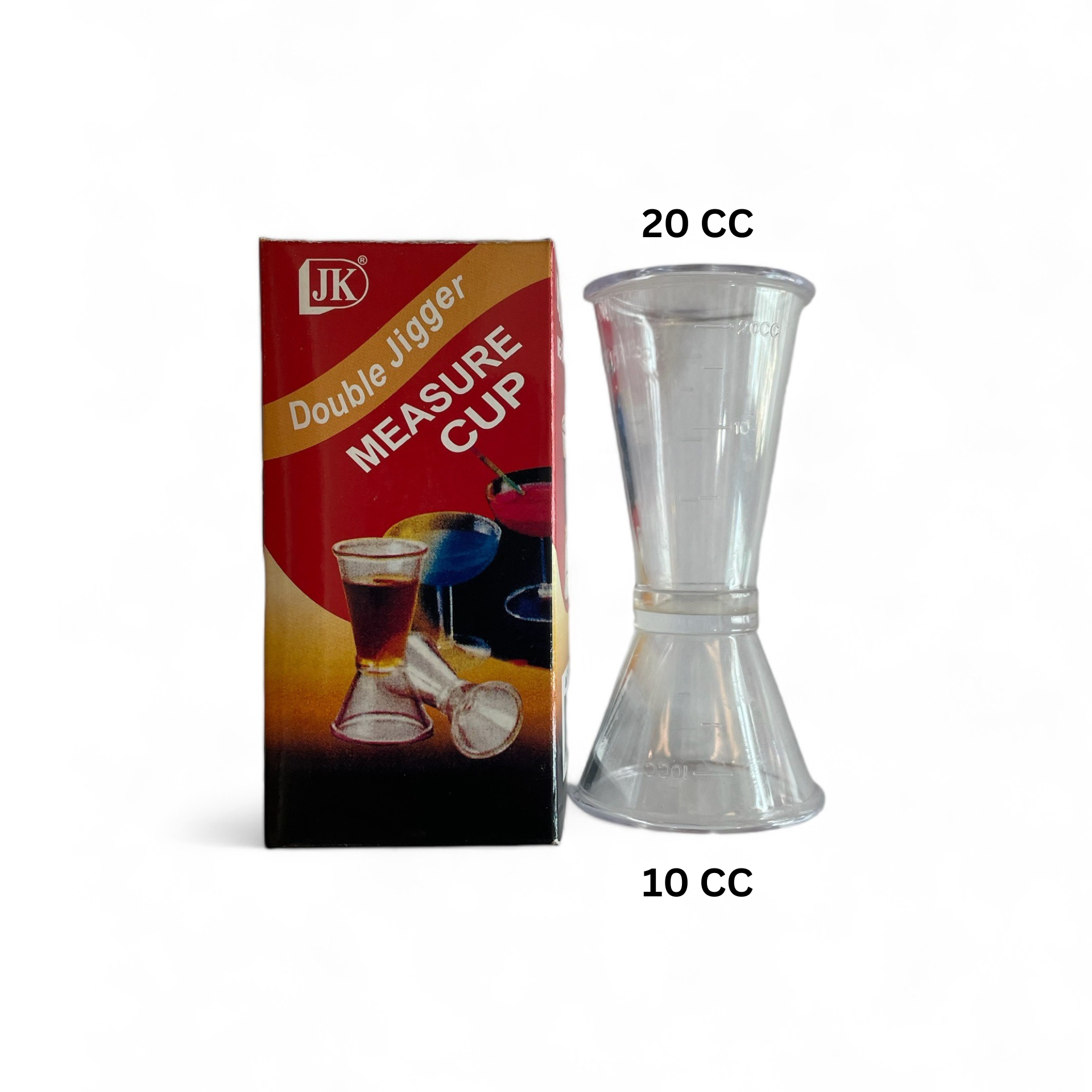 จิกเกอร์พลาสติก 20 CC Plastic jigger 20 cc