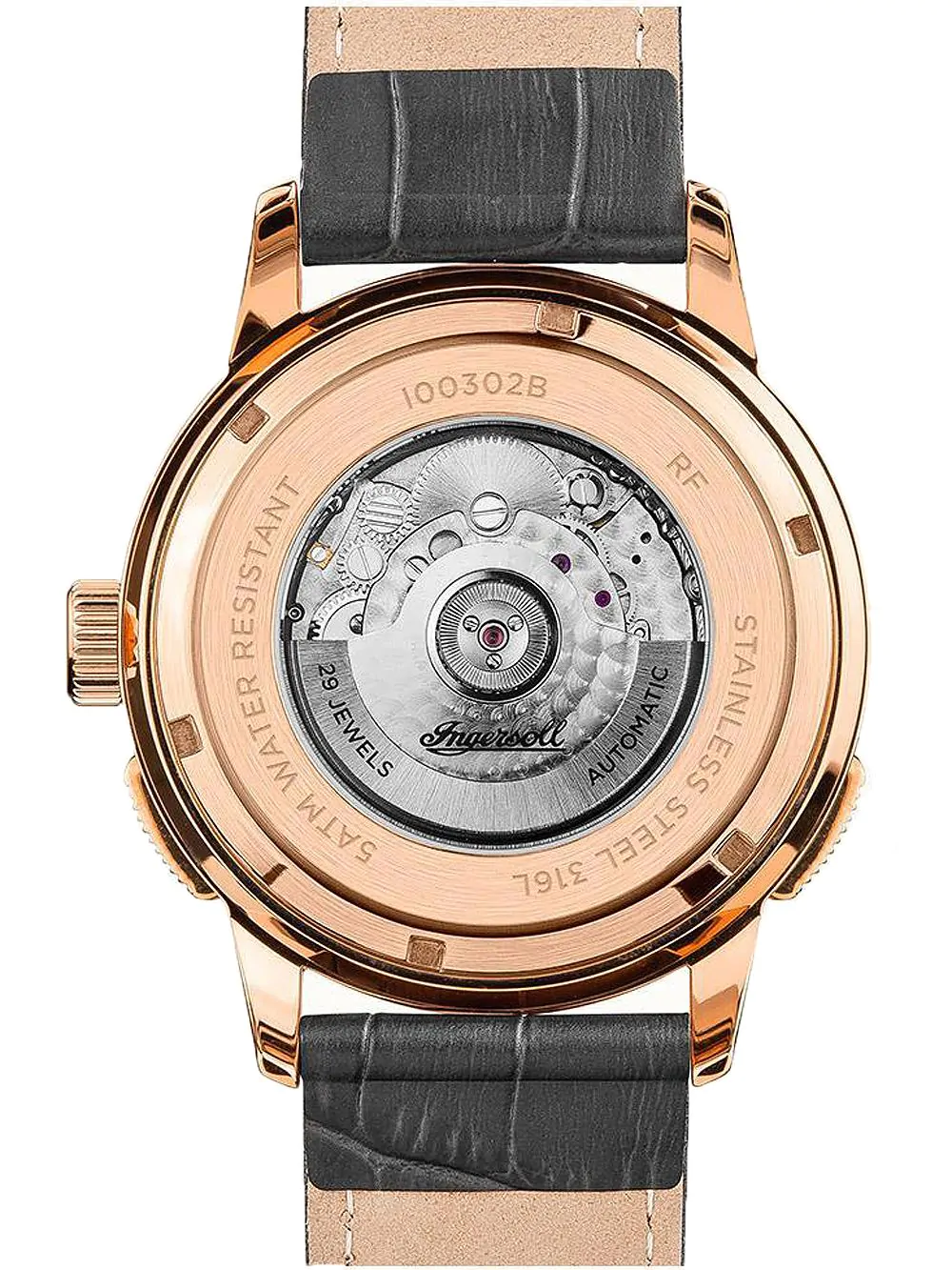 Ingersoll I00302B นาฬิาผู้ชาย The Regent Automatic Men's Watch