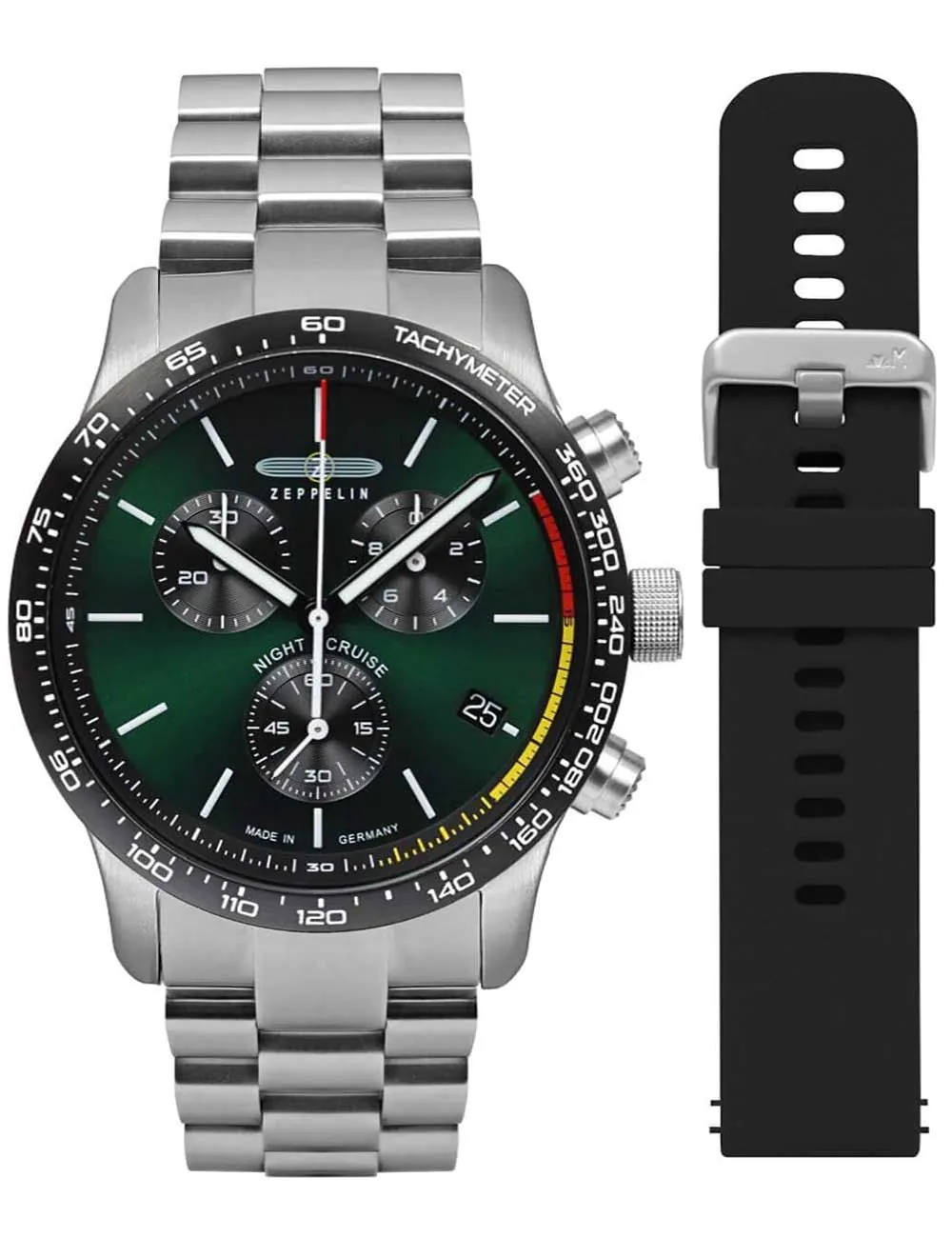 Zeppelin 7288M-4 นาฬิกาผู้ชาย Chronograph Quartz Men's Watch