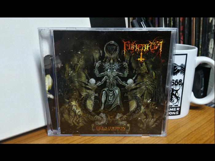 FUNEBRIA'Decatherion: Ten years of hate and pride' CD
