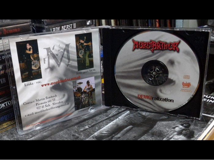 MORDIBATHOR'Demoralization' CD
