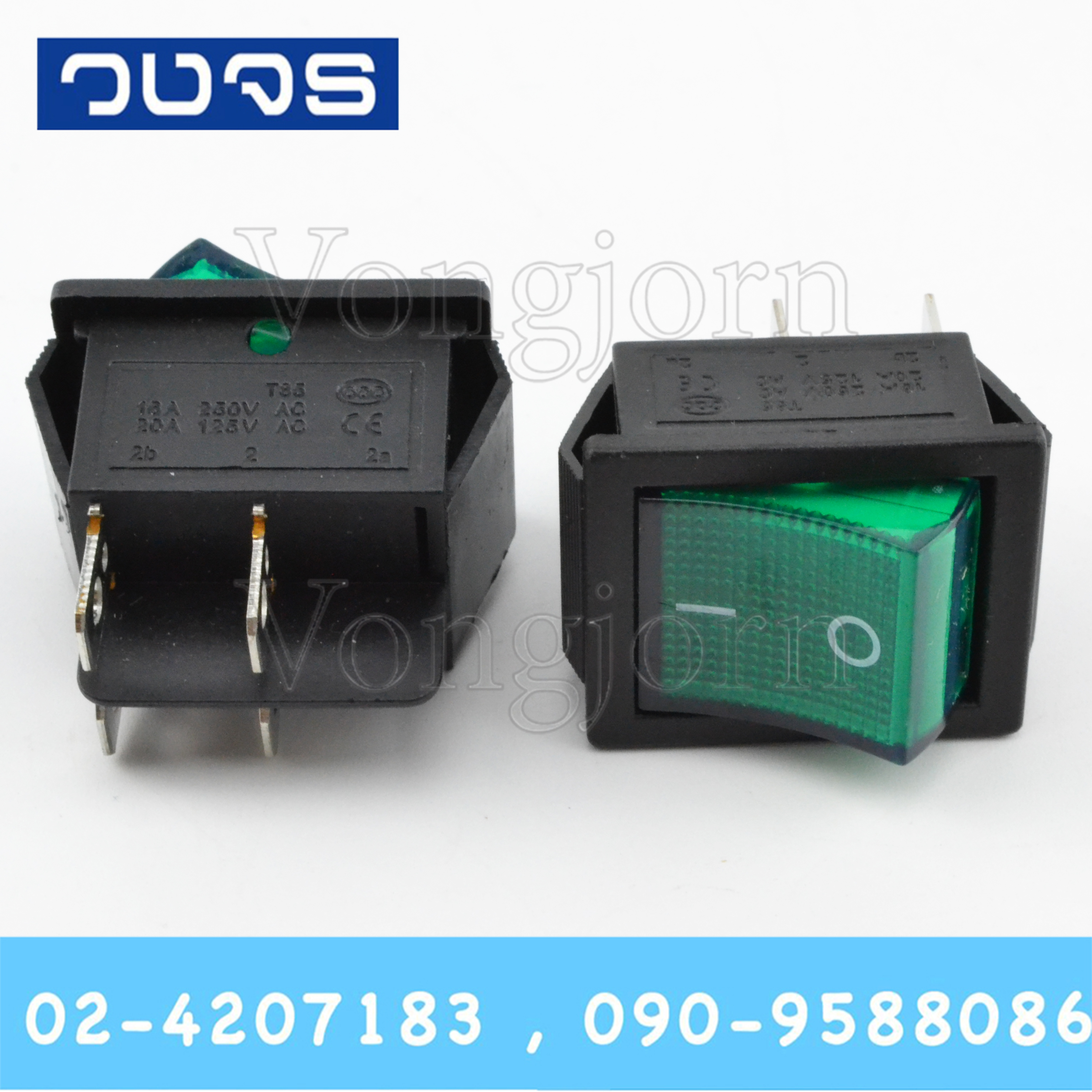 Switch KCD4 16A250V 4ขา ON-OFF