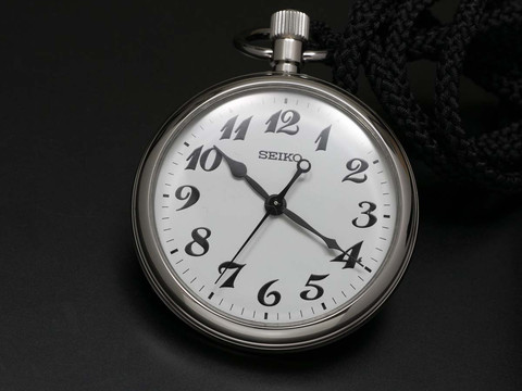 SEIKO SVBR003 นาฬิกาพก Rail Road Quartz Pocket Watch Made in Japan
