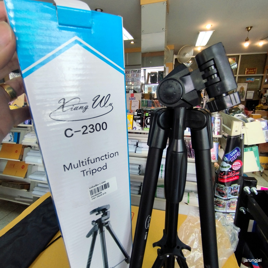 ขาตั้งกล้อง c-2300 multifunction tripod 43cm-125cm xiang wu ขาตั้งมือถือ