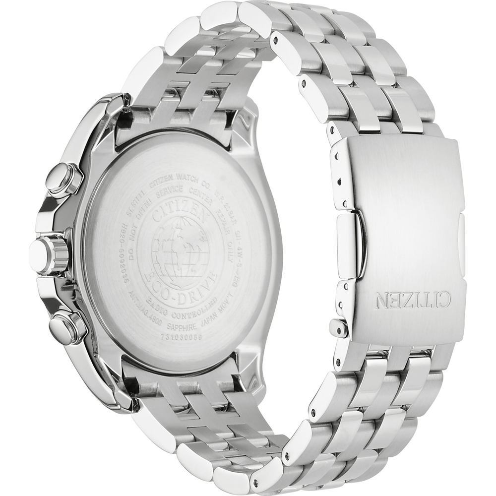 Citizen AT9030-55L นาฬิกาข้อมือผู้ชาย Eco-Drive Promaster Global Radio Controlled World Time Men's Watch