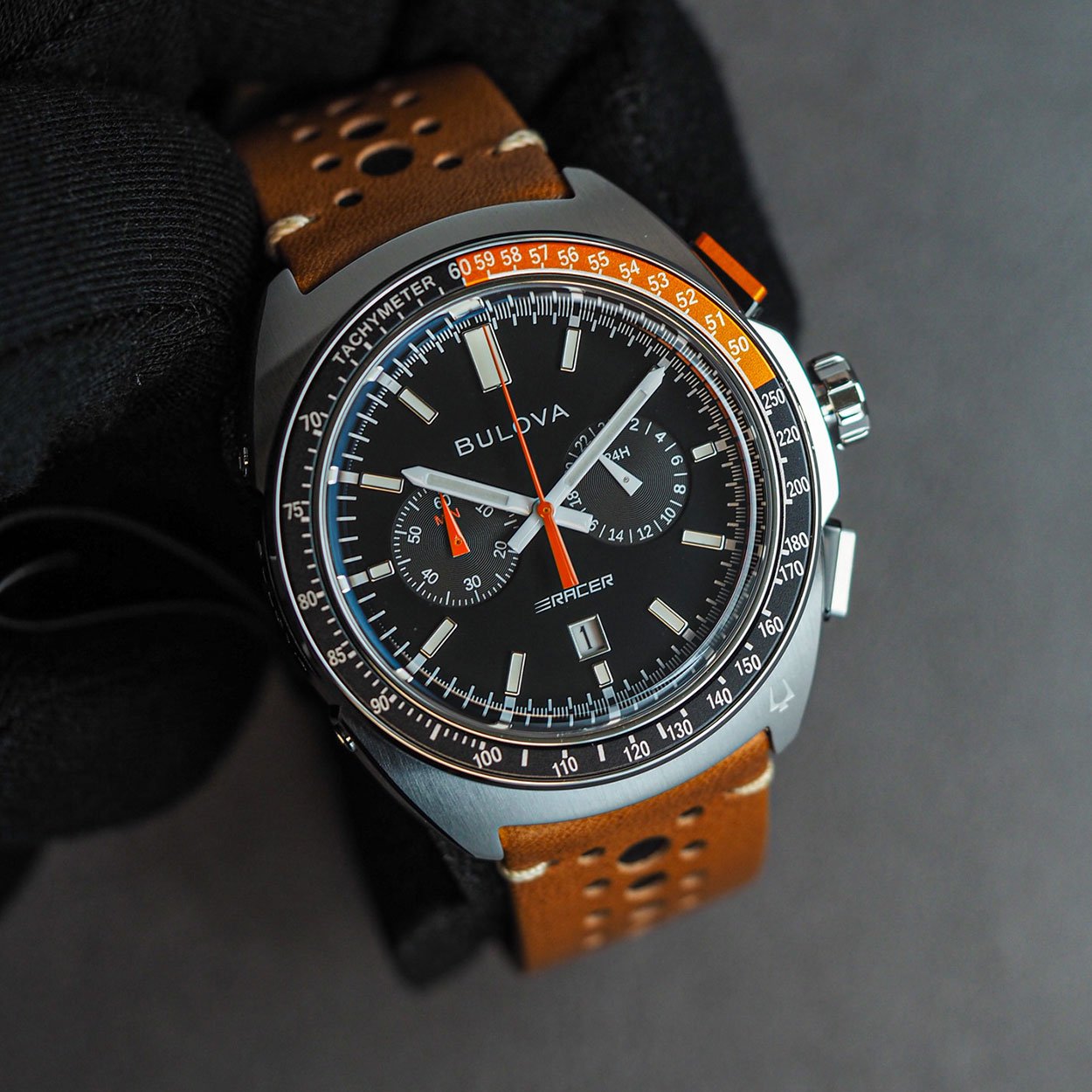 Bulova 98B427 นาฬิกาผู้ชาย Performance Chronograph Quartz Men's Watch