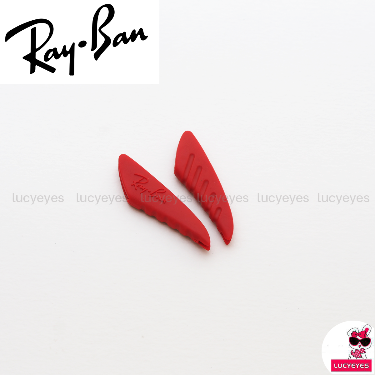 ยางขาแว่นกันแดด RAYBAN Ferrari Collection, RB8331M แท้ 100% (สีแดง)