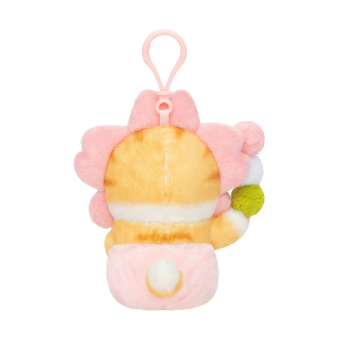 [PRE-ORDER] พวงกุญแจ ตุ๊กตา แมวโมฟุ ถือดังโงะ Mofusand Dango Cat Mascot นำเข้าจากญี่ปุ่น mofusand 花より団子にゃんマスコット