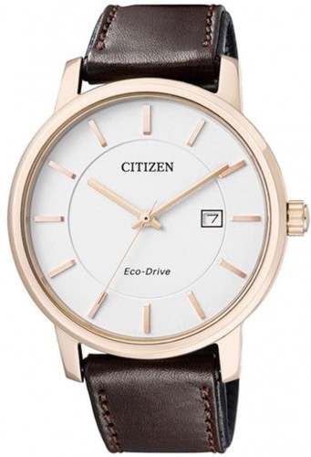 Citizen BM6753-00A นาฬิกาข้อมือผู้ชาย Eco-Drive Sapphire Leather Japan Made Men's Watch