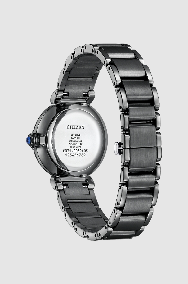 Citizen EM1067-88E นาฬิกาผู้หญิง Citizen L Eco-Drive Diamond: 8 Pcs Women's Watch