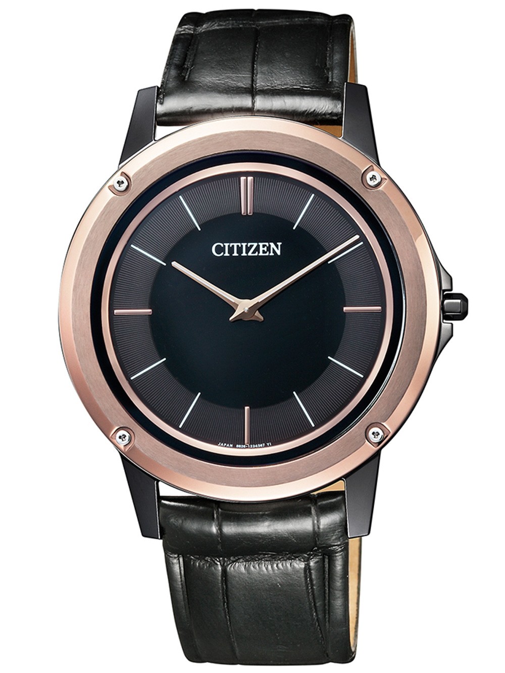 Citizen AR5025-08E นาฬิกาผู้ชาย Eco-Drive One Ultra Slim Made in Japan Men's Watch