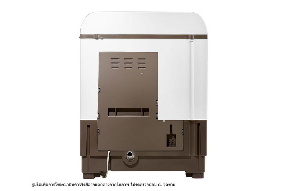 เครื่องซักผ้า 2 ถัง LG 7.5 กก. ระบบ Roller Jet รุ่น TT07NOMG