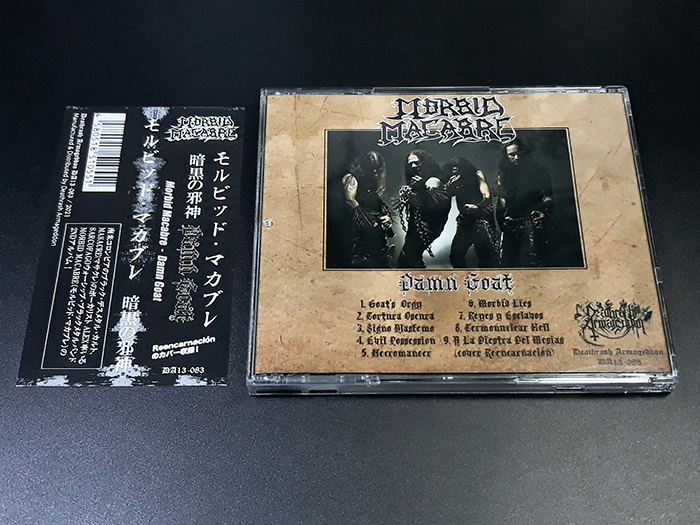 MORBID MACABRE'Damn Goat' Cd.