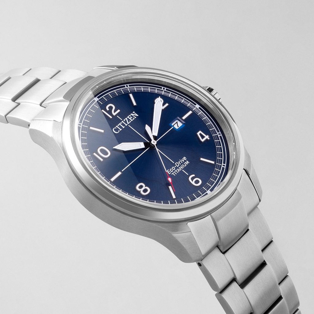 Citizen BM7570-80L นาฬิกาผู้ชาย Eco-Drive Super Titanium Men's Watch