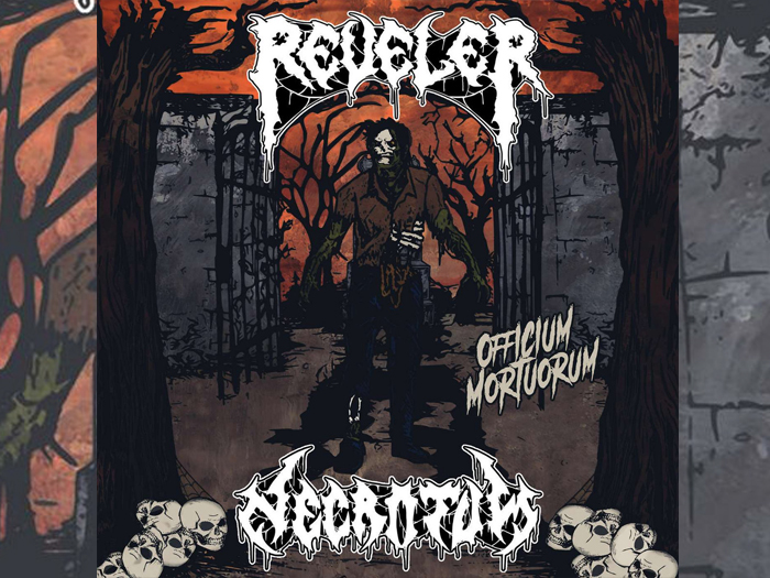 REVELER/NECROTUM 'Officium Mortuorum' Split CD