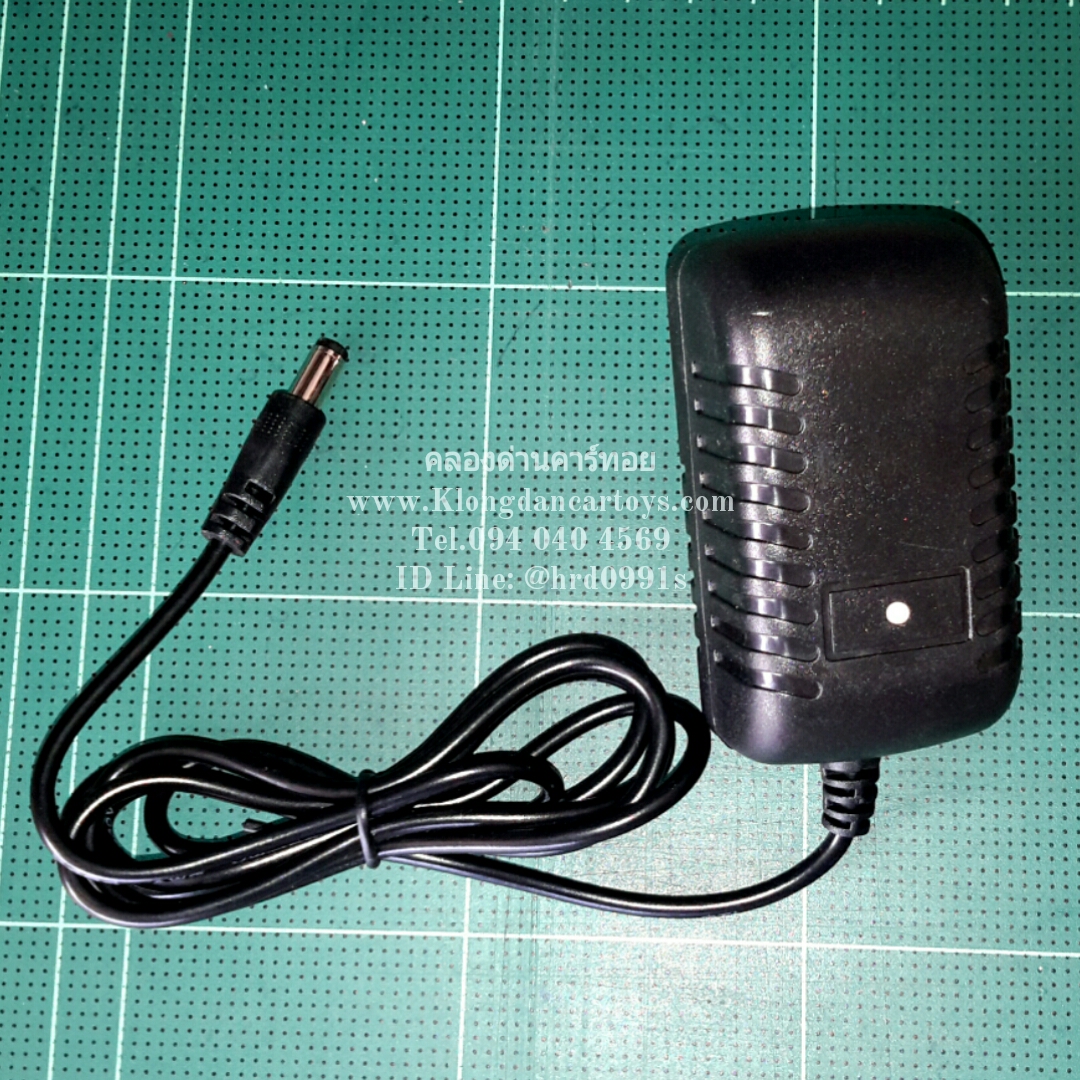 ที่ชาร์จรถเด็กแบตเตอรี่6V800mA มีไฟสถานะแดงเขียว