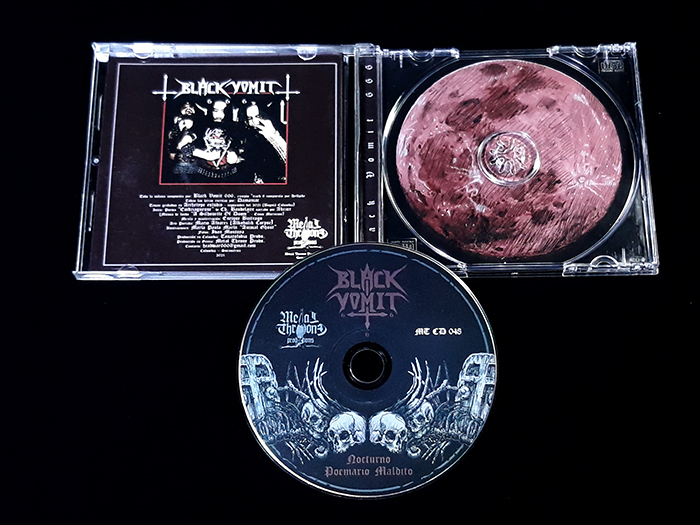 BLACK VOMIT 666 'Nocturno Poemario Maldito' CD