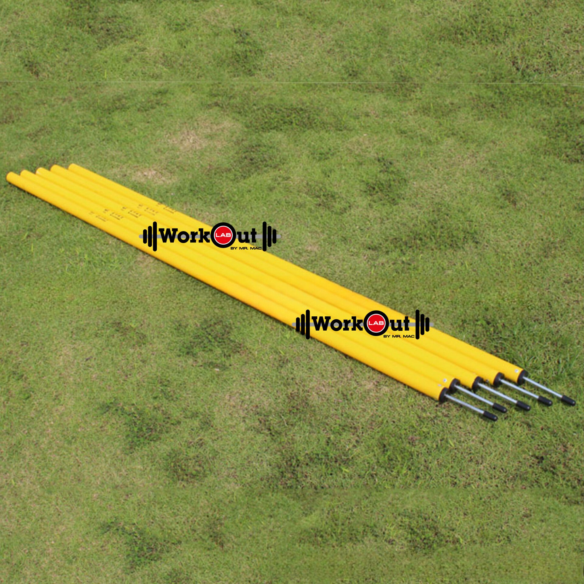 เสาสลาลม 150 cm (162cm รวมเข็ม)