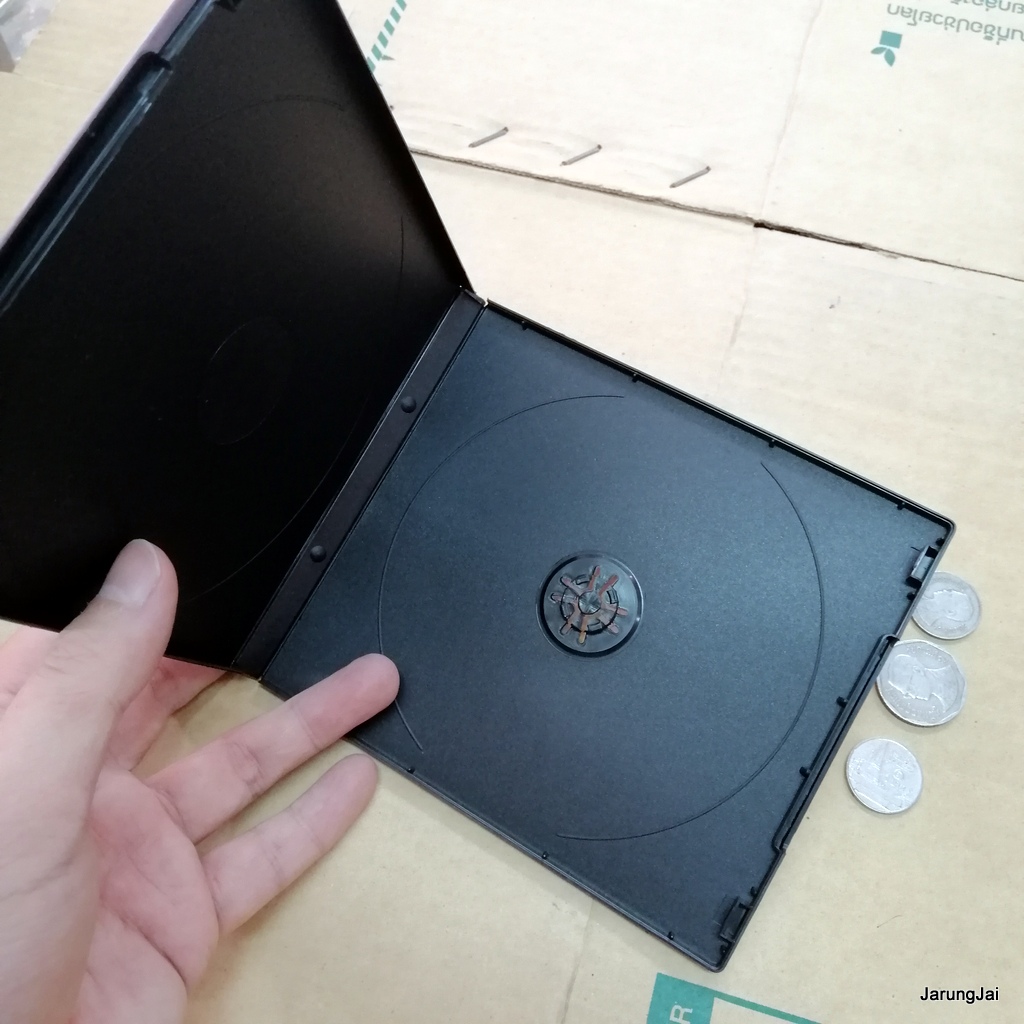 กล่องเปล่า CD ใส่ 1 แผ่น ใน 1 กล่อง กล่อง pp กล่องใส่ cd