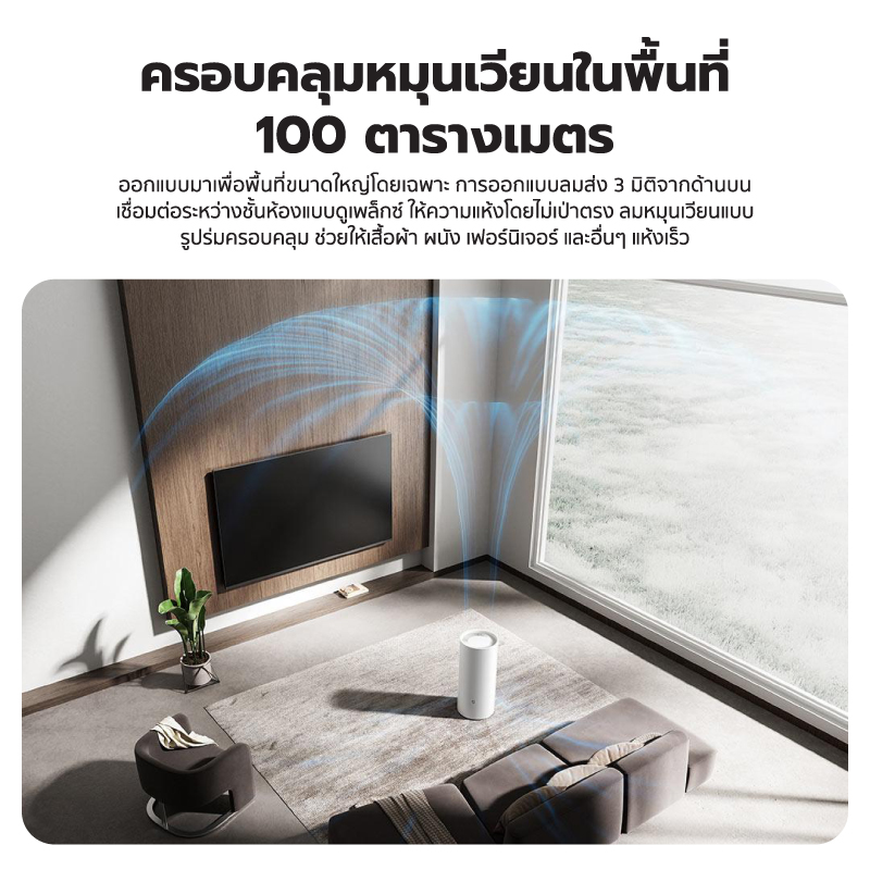 Xiaomi Mijia Smart Dehumidifier เครื่องลดความชื้นอัจฉริยะ 50L. (CN)