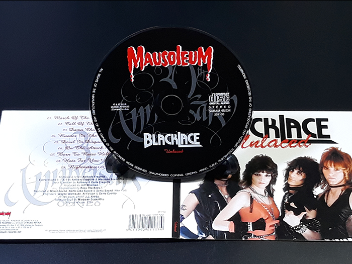BLACKLACE'Unlaced' DIGI-CD