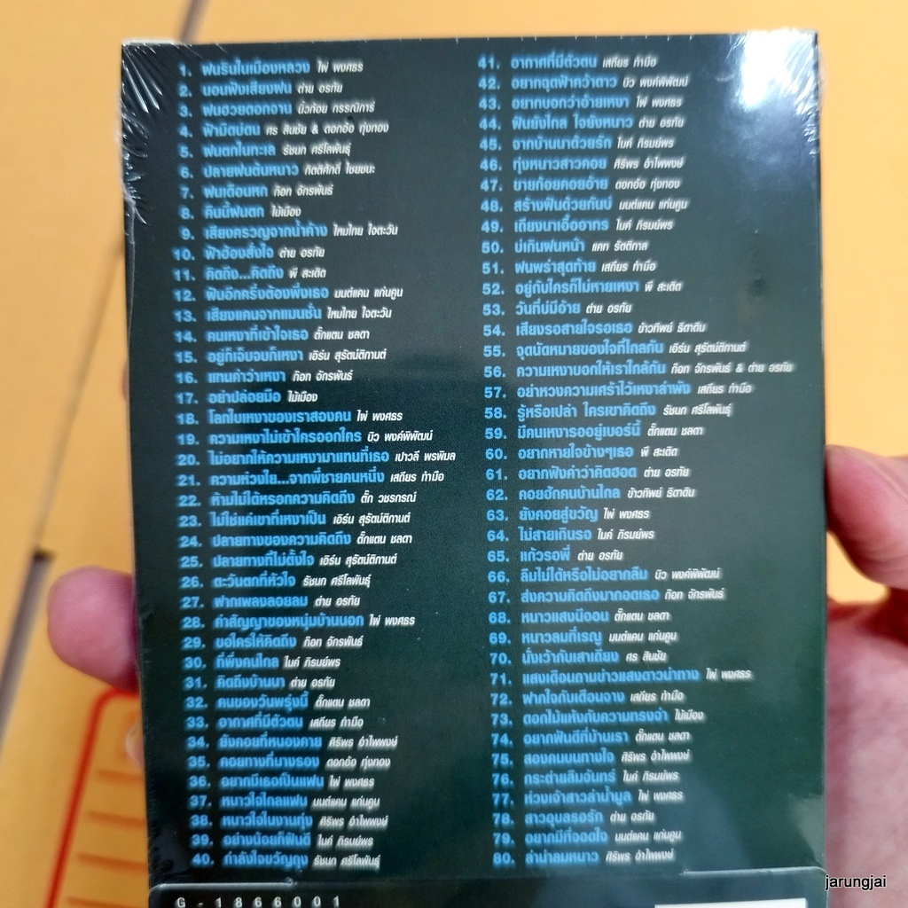 usb สัญญาหน้าฝน ฝนรินในเมืองหลวง ไผ่ พงศธร ต่าย อรทัย นิ้วก้อย กรรณิการ์ ศร สินชัย รัชนก mp3 usb gmm