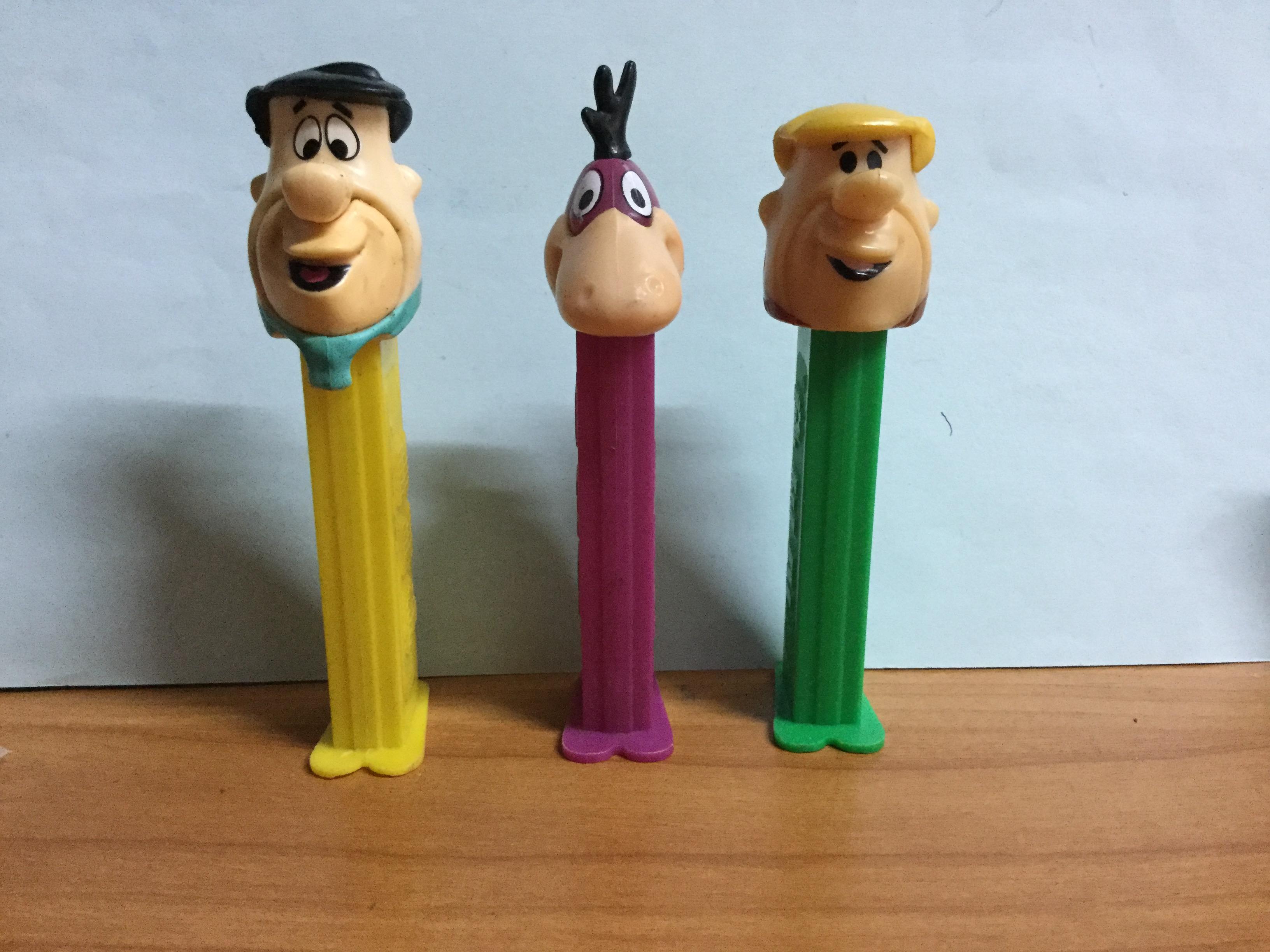 Pez FLINTSTONES ชุด 3 ชิ้น / ชุด