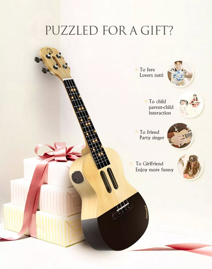 Xiaomi Populele U1 Smart Ukulele - อูคูเลเล่อัจฉริยะ Populele U1