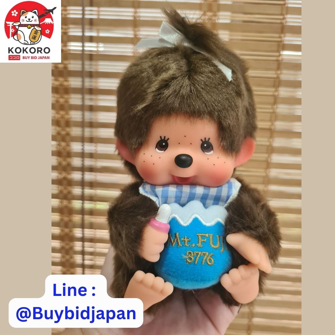 [PRE-ORDER] ตุ๊กตา ม่อนชิชิ ภูเขาไฟฟูจิ Size S ม่อนชิชิจัง ท่านั่ง Monchhichi Mt. Fuji Sitting Girl 16 cm นำเข้าจากญี่ปุ่น ご当地モンチッチ 富士山 S（座り） IPM-18-Z