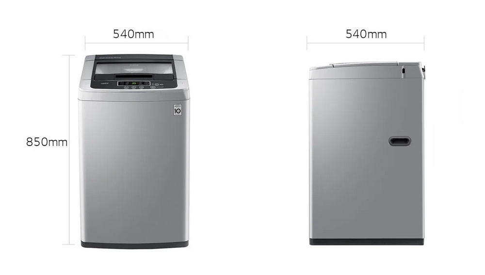 [ผ่อน0%10ด] LG เครื่องซักผ้าฝาบน 8 KG รุ่น T2108VSPM8