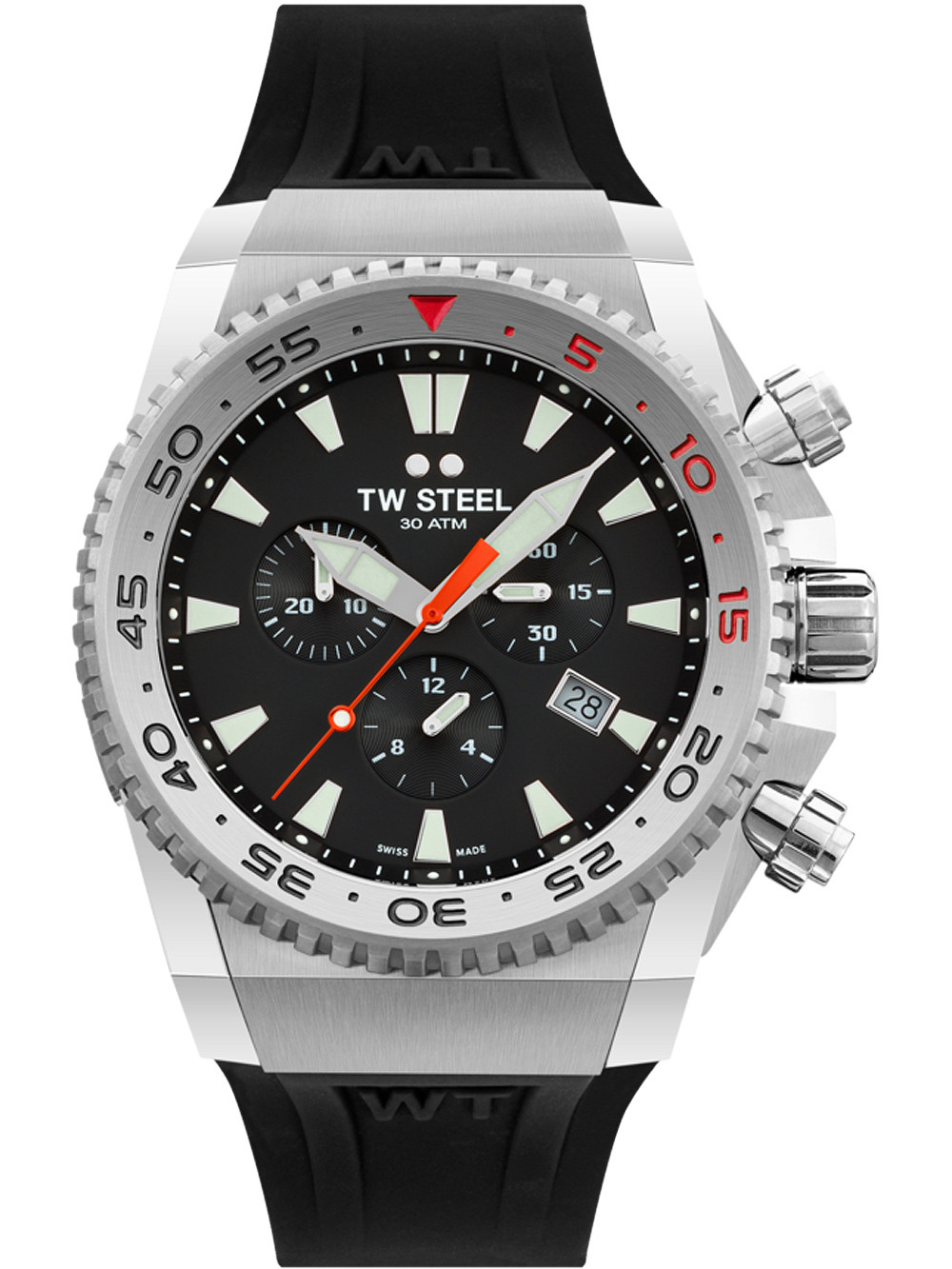TW Steel ACE400 นาฬิกาผู้ชาย Ace Diver Chronograph Quartz Limited Edition 1000 Pcs. Men's Watch