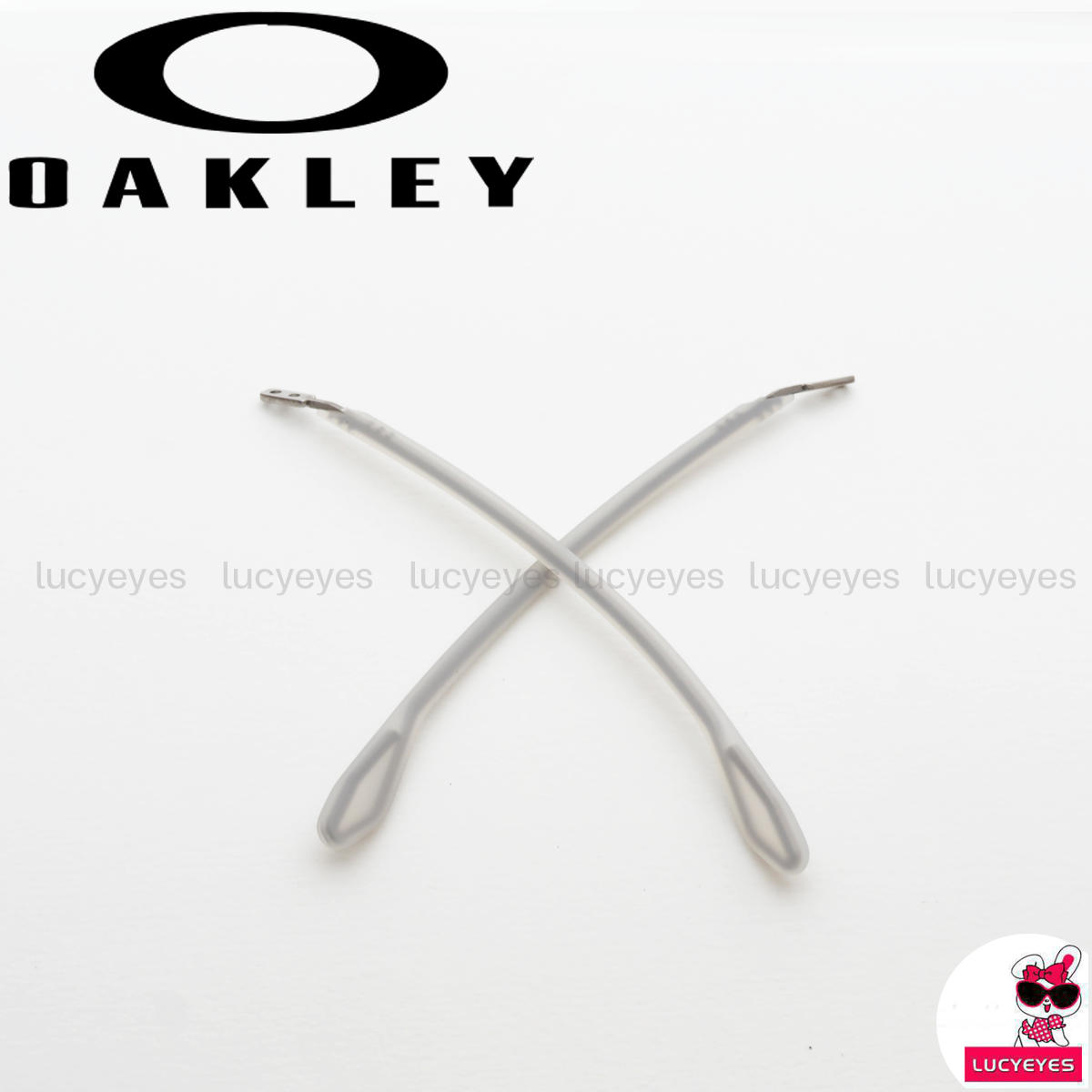 ยางขาแว่น OAKLEY OX5141, DEADBOLT สีขาวใส