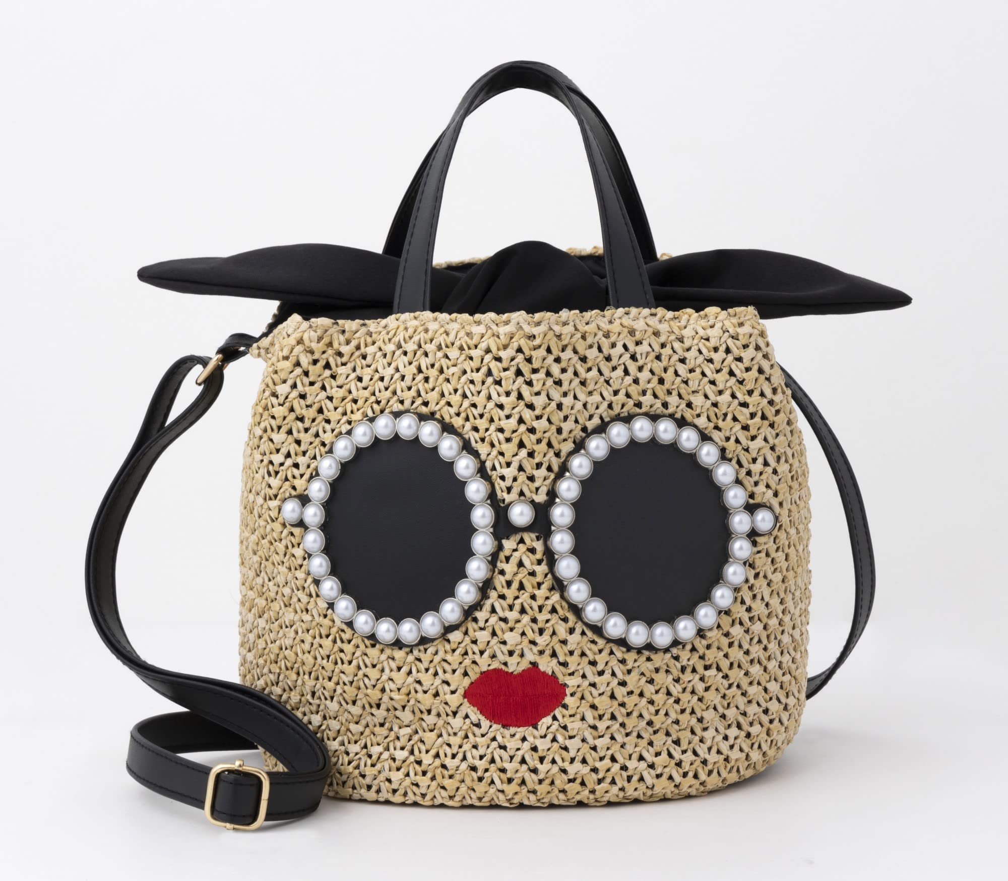 [PRE-ORDER] กระเป๋า a-jolie 2-way bag 2023 กระเป๋าสาน สีน้ำตาล Size 18 x 18 cm นำเข้าจากญี่ปุ่น ajolieアジョリー ショルダー バッグ