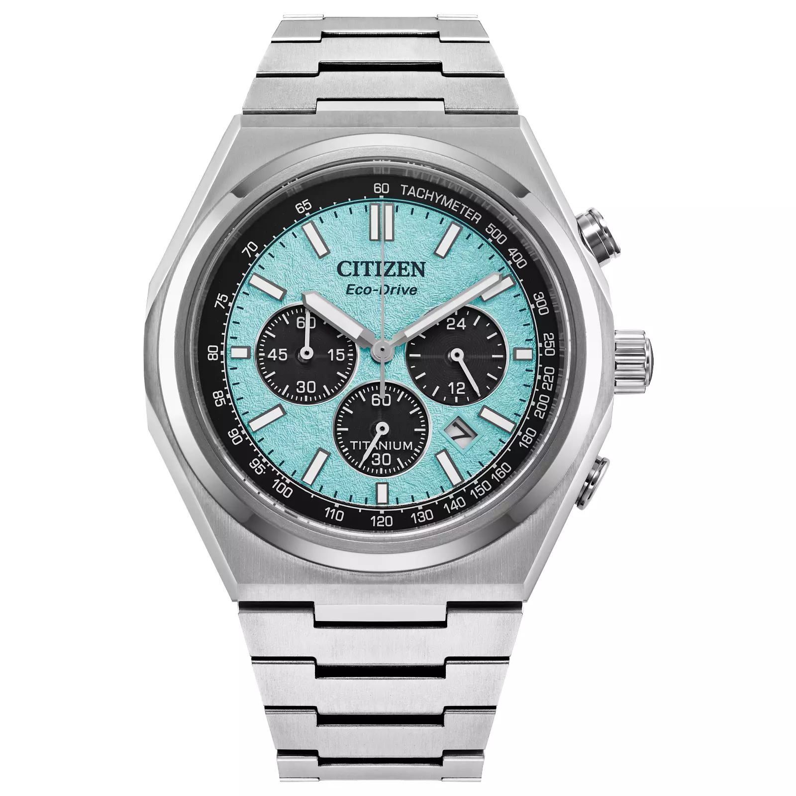 Citizen CA4610-85M นาฬิกาผู้ชาย Zenshin Chrono Titanium Eco-Drive Men's Watch